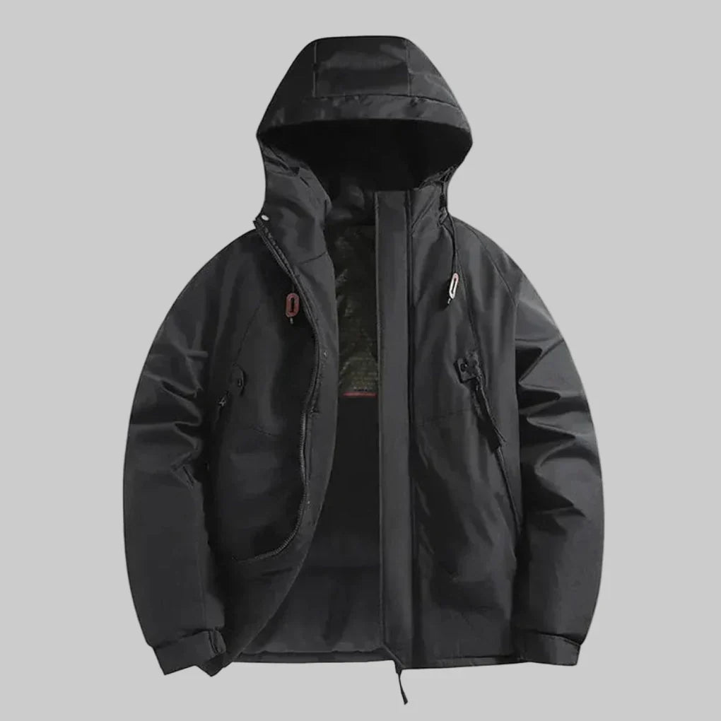 Waterproof Thermal Hooded Coat