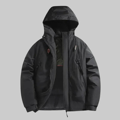 Waterproof Thermal Hooded Coat