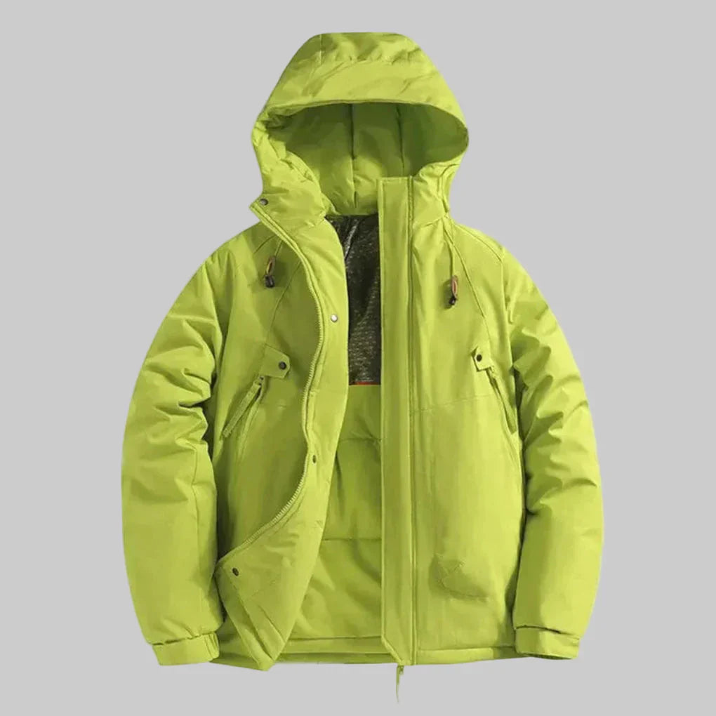 Waterproof Thermal Hooded Coat