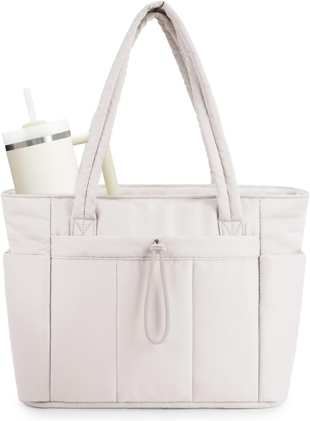 Insulated Puffer Bag with Pocket & Laptop Compartment - Pexav