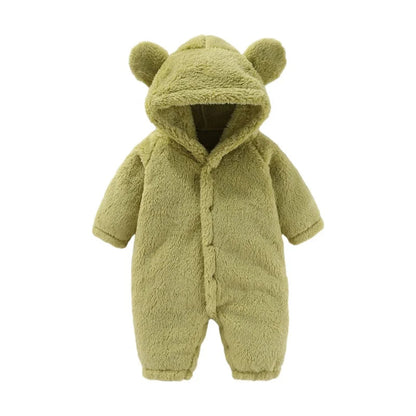 Warm Baby and Toddler Onesie – CuddleCub-Green-0-3 months (59cm)-The Livary
