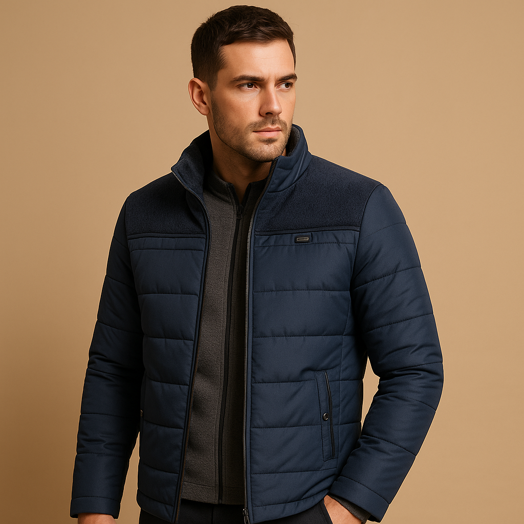 Cozy Mens Fleece Winter Jacket - Nocini
