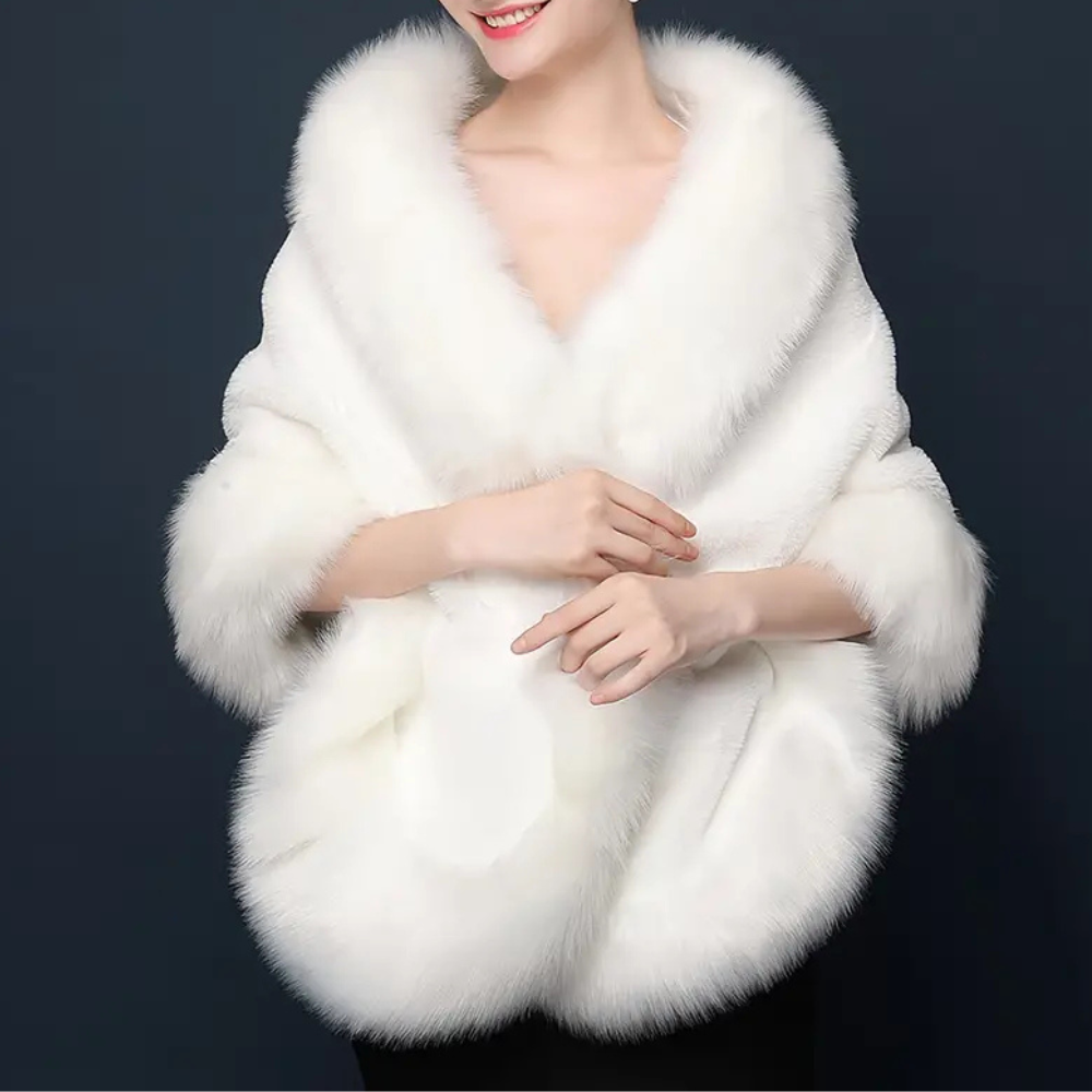 Soft Faux Fur Scarf for Ladies - Pexav