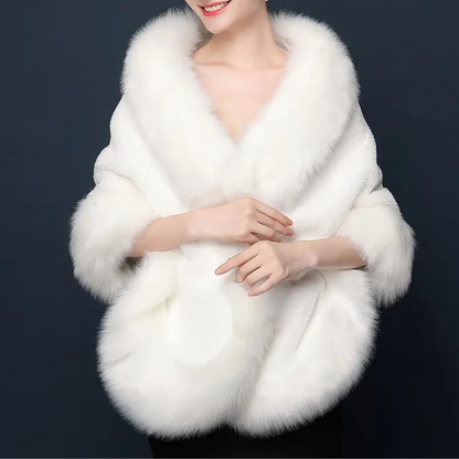 Soft Faux Fur Scarf for Ladies - Pexav