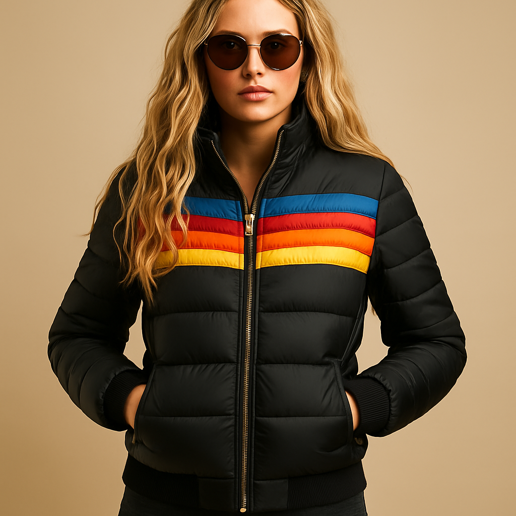Warm hooded winter coat for women | Chloe - Nocini