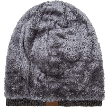 Warm Knitted Beanie – Yves-Orange-Nora Luxe