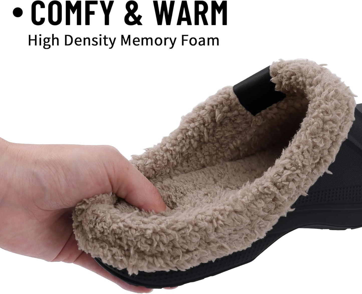 Warm Lined Slippers - CosyStep-Light Gray-4.5–5.5 Women / 2.5–3.5 Men-Nora Luxe