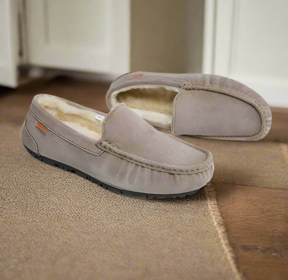 Cozy Mens Fleece Slippers - Pexav