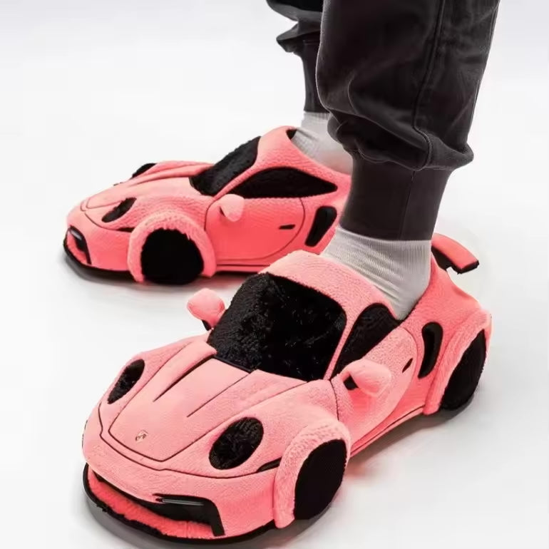 Cozy Mens Insulated Fleece Slippers - Pexav
