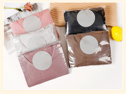 WARM THERMO UNDERGOING SET - SHAPING THERMAL CLOTHING FOR WOMEN-1 Set Silver-Nora Luxe