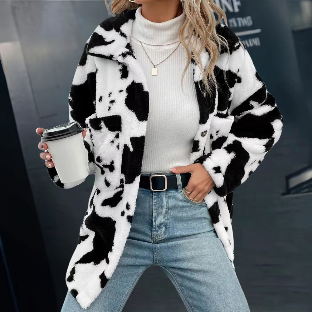 Cozy Ladies Long Parka Coat - Pexav