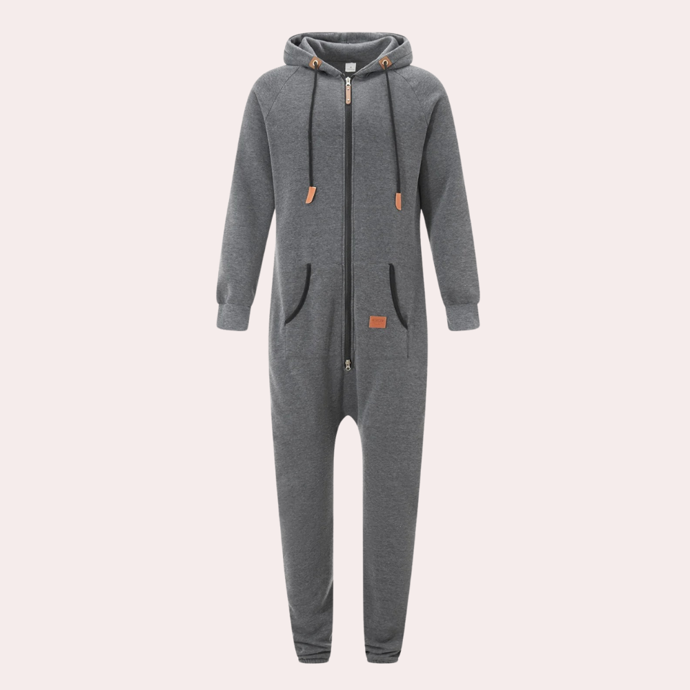 Cozy Thermal Mens Jumpsuit Axel - Pexav