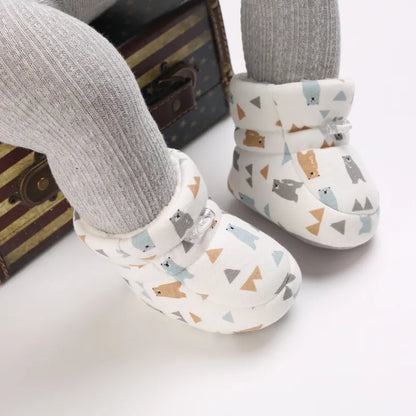 Cozy Baby Booties - Soft Infant Footwear - Pexav