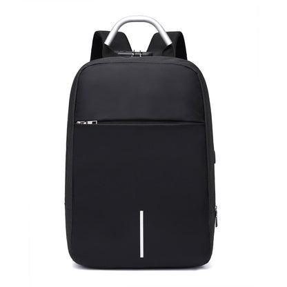 Secure Water-Repellent Backpack with USB Charger
