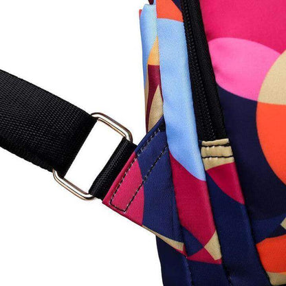 Secure Water Repellent Ladies Daypack with Organizer Pockets