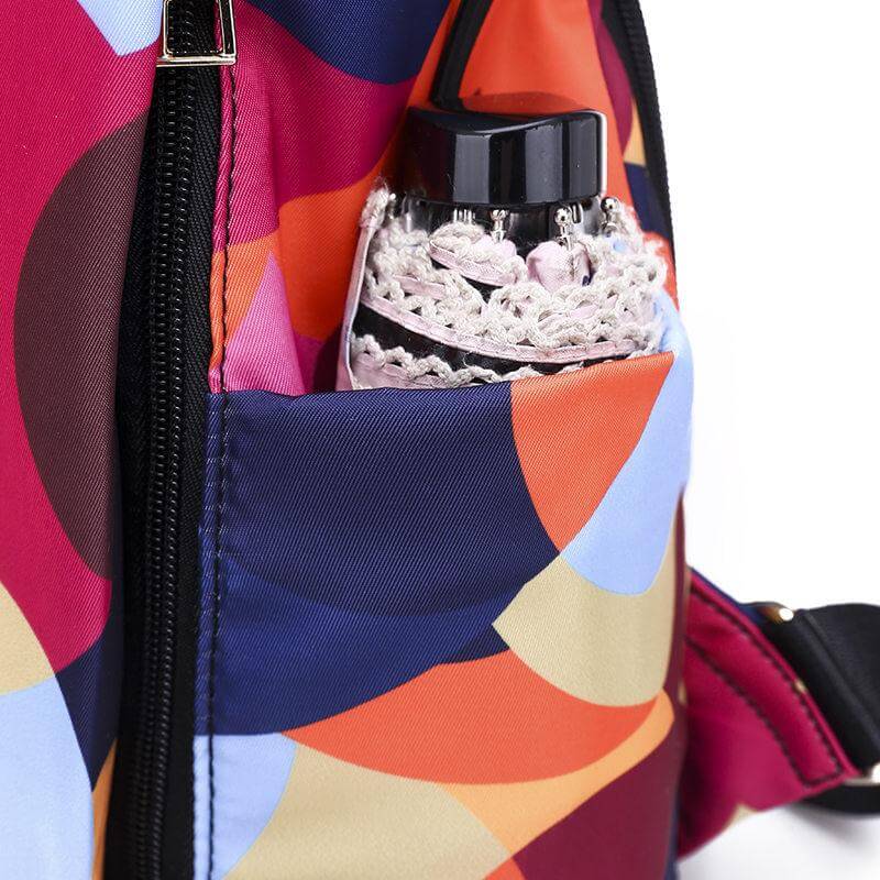 Secure Water Repellent Ladies Daypack with Organizer Pockets