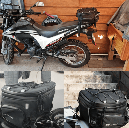 Durable Motorcycle Storage Bag with Extra Pockets