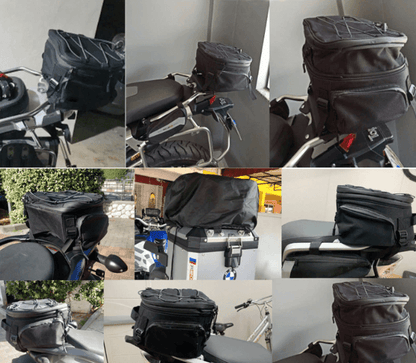 Durable Motorcycle Storage Bag with Extra Pockets