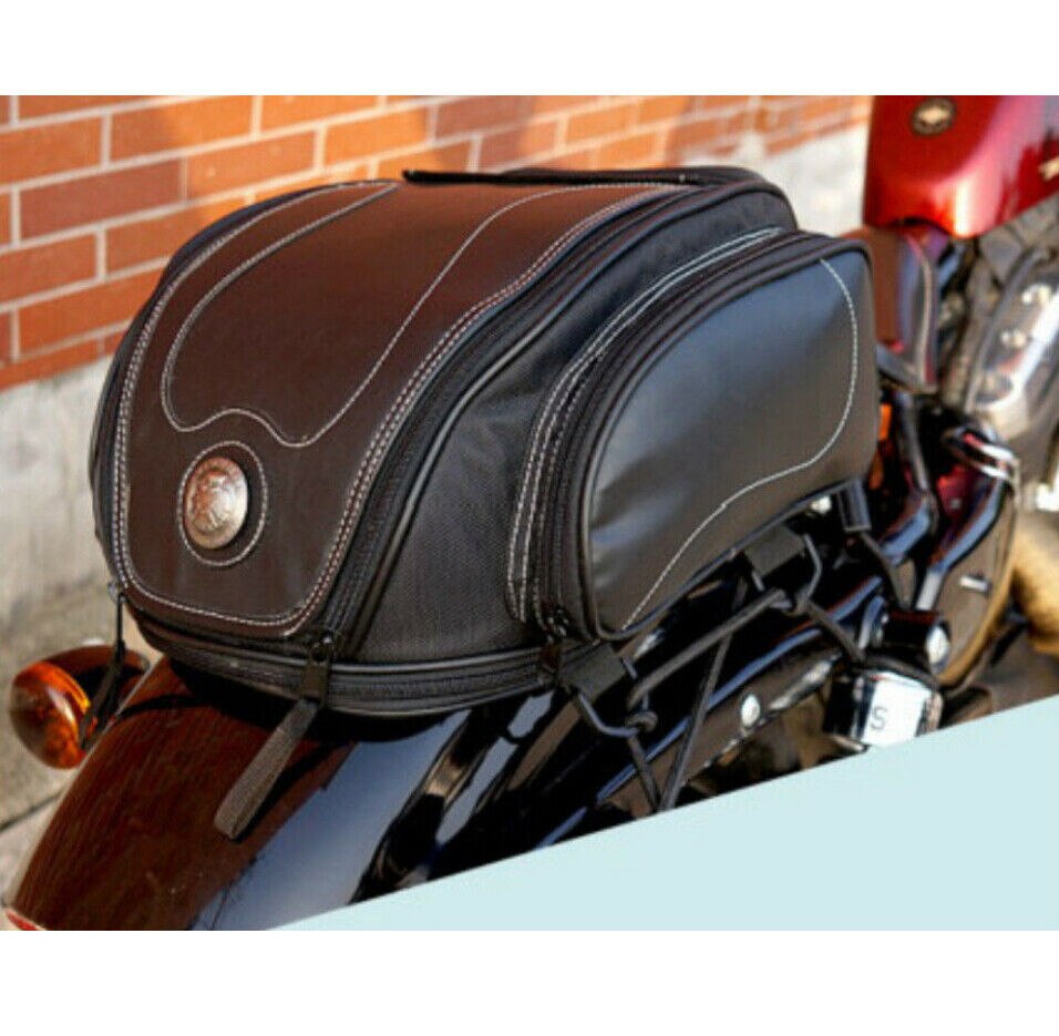 Weatherproof Bike Rear Storage Bag with Extra Space