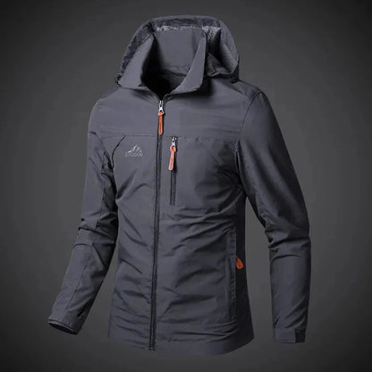 Breathable Men's Windbreaker Rain Jacket