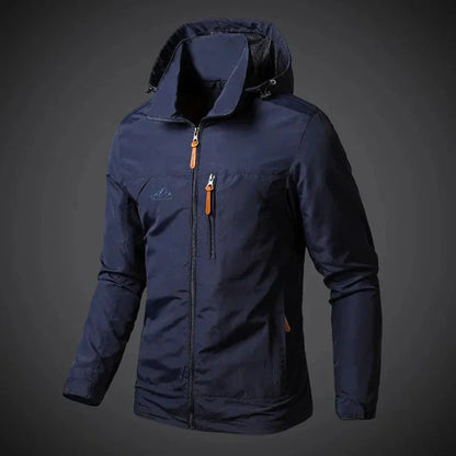 Breathable Men's Rain Windbreaker Jacket