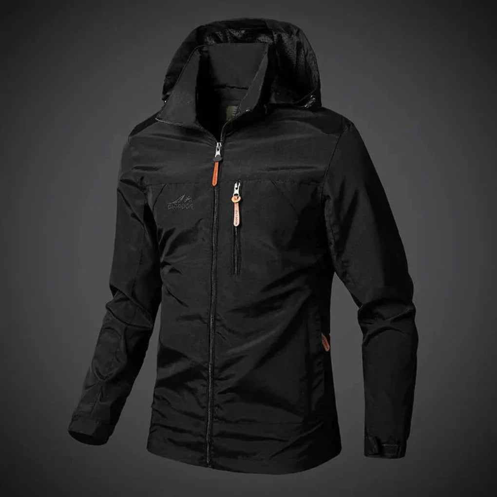 Breathable Men's Windbreaker Rain Jacket