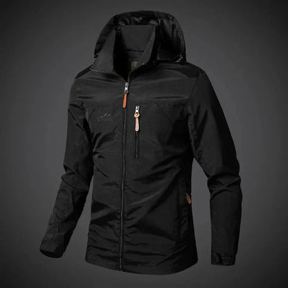 Breathable Men's Windbreaker Rain Jacket