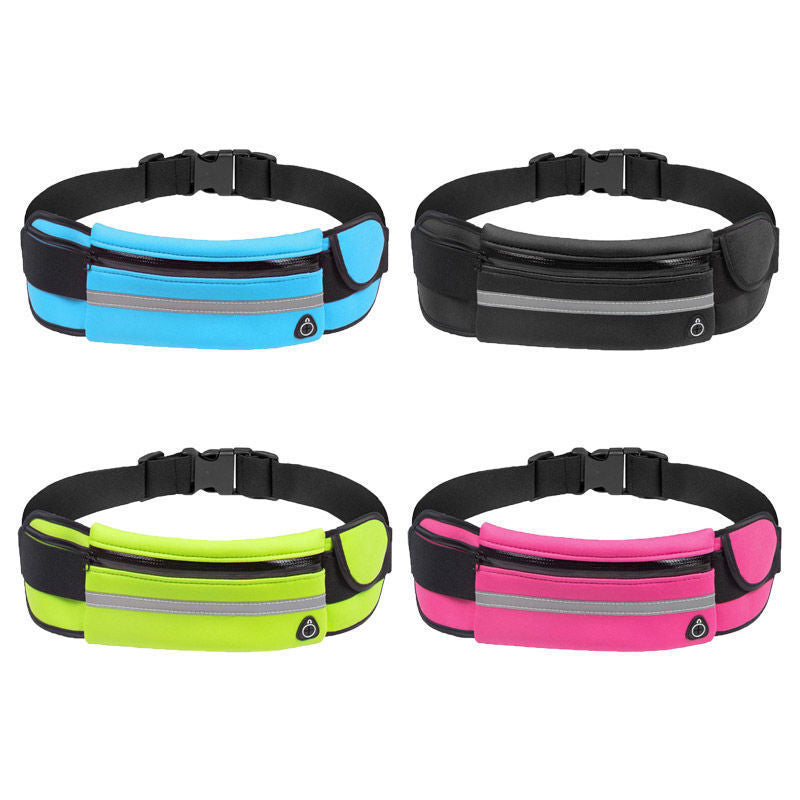 Sports Waterproof Running Belt – 2 in 1 Free Storage Pouch - Pexav