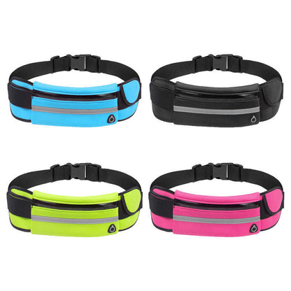 Sports Waterproof Running Belt – 2 in 1 Free Storage Pouch - Pexav