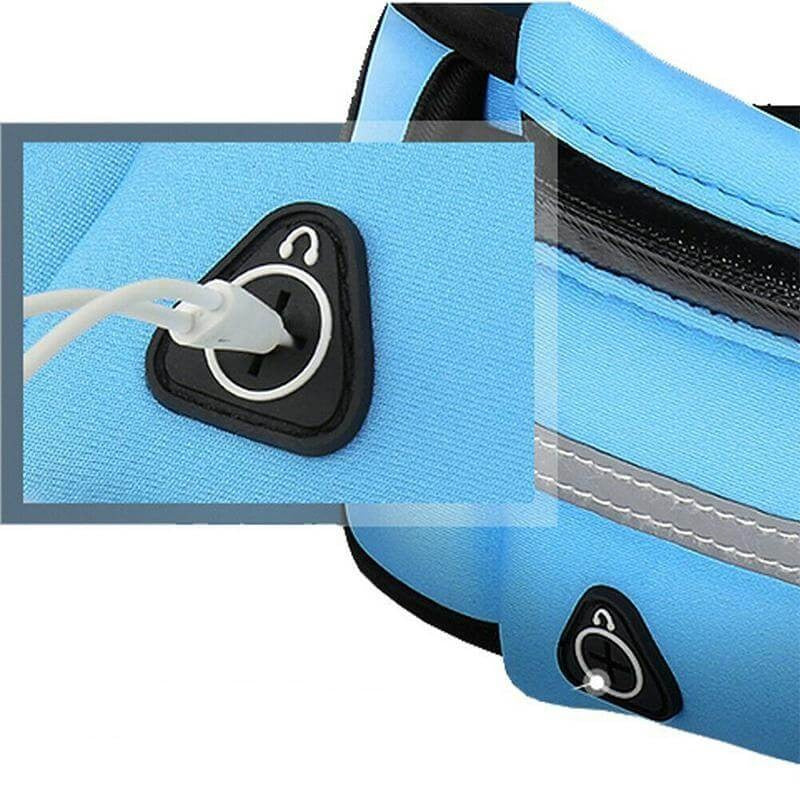 Sports Waterproof Running Belt – 2 in 1 Free Storage Pouch