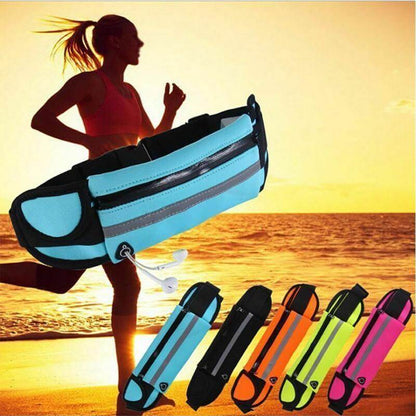 Sports Waterproof Running Belt – 2 in 1 Free Storage Pouch