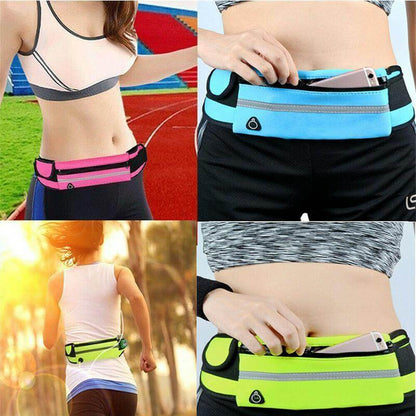 Sports Waterproof Running Belt – 2 in 1 Free Storage Pouch