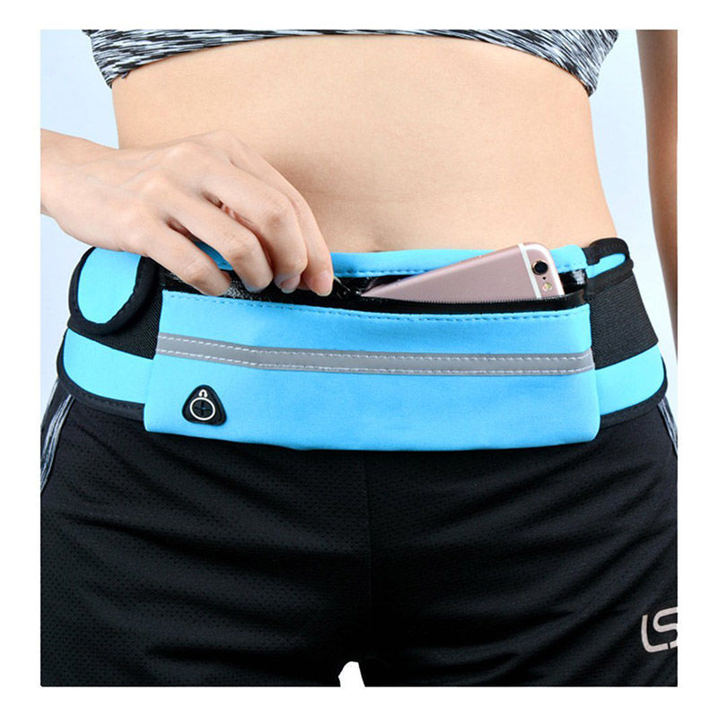 Sports Waterproof Running Belt – 2 in 1 Free Storage Pouch