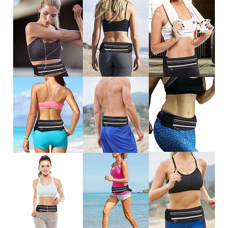 Sports Waterproof Running Belt – 2 in 1 Free Storage Pouch