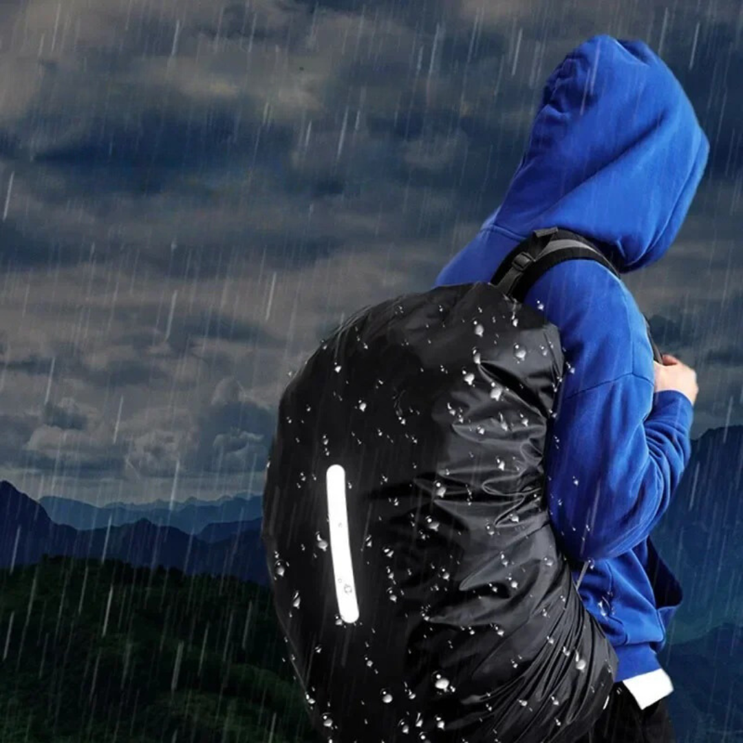 Waterproof Backpack Rain Jacket – Breathable & Adjustable
