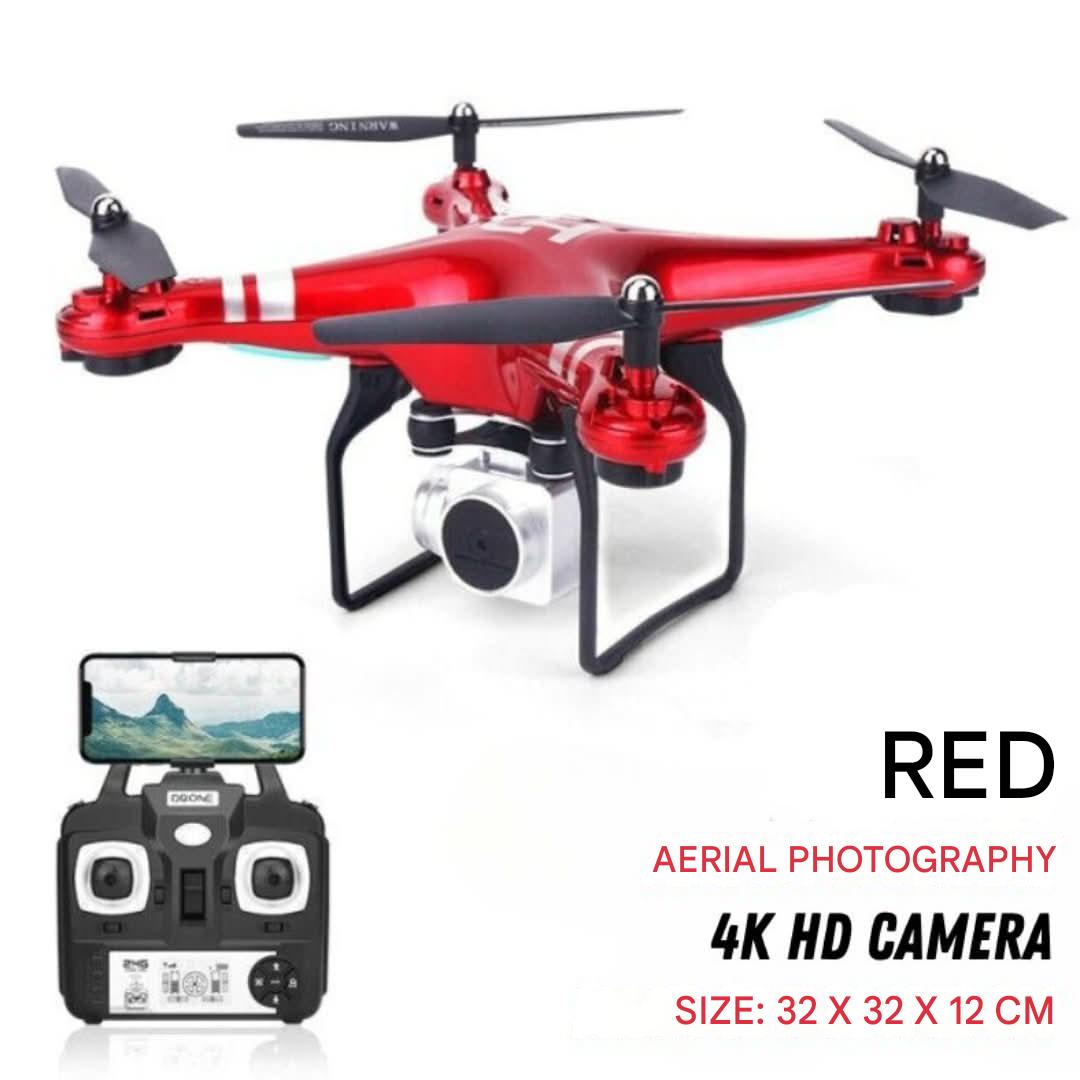 Waterproof AI Drone - AeroQuest-Black-With Camera-The Livary