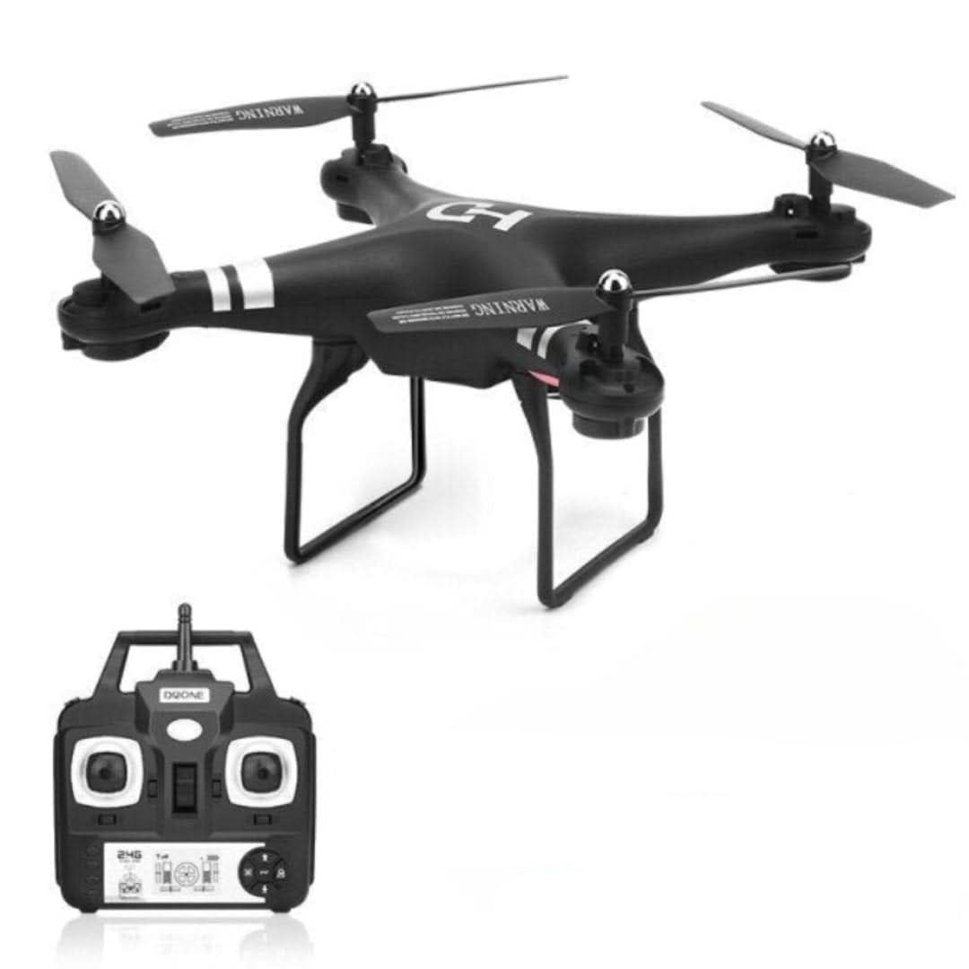 Waterproof AI Drone - AeroQuest-Black-With Camera-The Livary