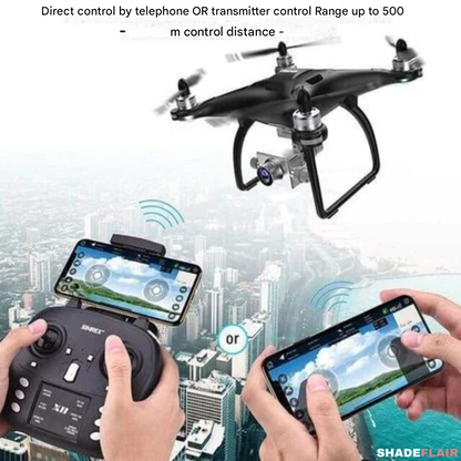 Waterproof AI Drone - AeroQuest-Black-With Camera-The Livary