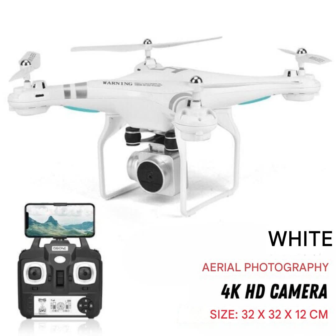 Waterproof AI Drone - AeroQuest-Black-With Camera-The Livary