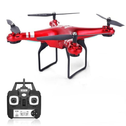 Waterproof AI Drone - AeroQuest-Red-With Camera-The Livary