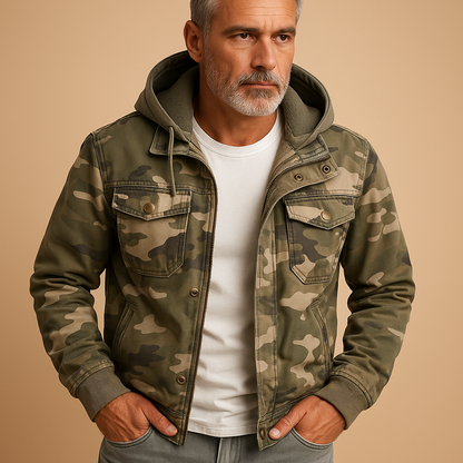 Waterproof camouflage jacket for men | Caleb