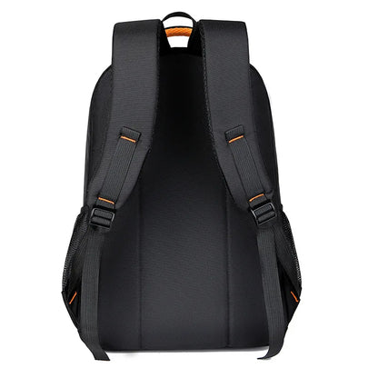 Waterproof Oxford Men's Backpack - UrbanGuard-Black-A-Nora Luxe
