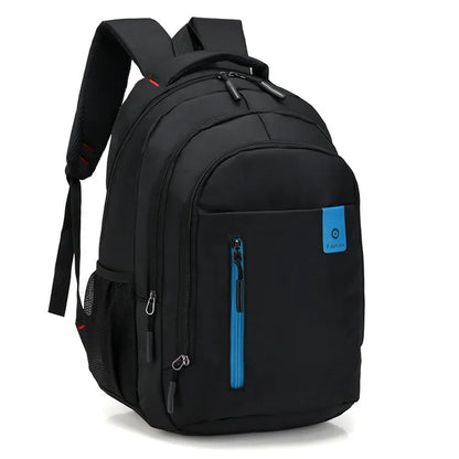 Waterproof Oxford Men's Backpack - UrbanGuard-Blue-B-Nora Luxe