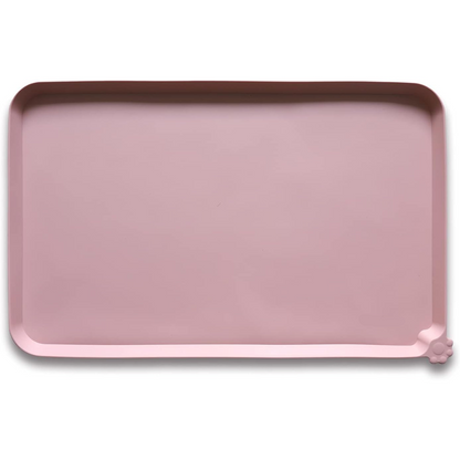 Waterproof Pet Feeding Mat - Protect Your Floors Now!-Pink-18.89 x 11.81 inches-Nora Luxe