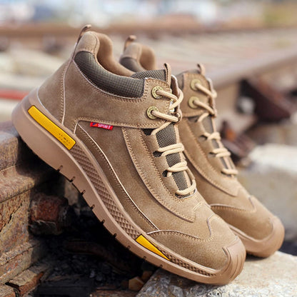 Waterproof Safety Shoes - Marco-Brown-6-Nora Luxe