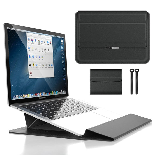 Waterproof & Shockproof Laptop Sleeve – Veltro-Black-11 - 12 inch-The Livary