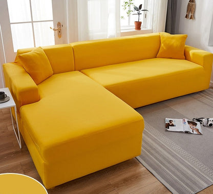 Waterproof Stretch Bench Cover - Stormproof-Yellow-1 Seater 90-140cm-The Livary
