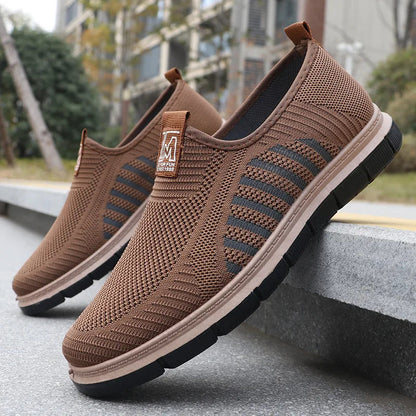 Comfortable Men's Slip On Athletic Shoes - Olytrend