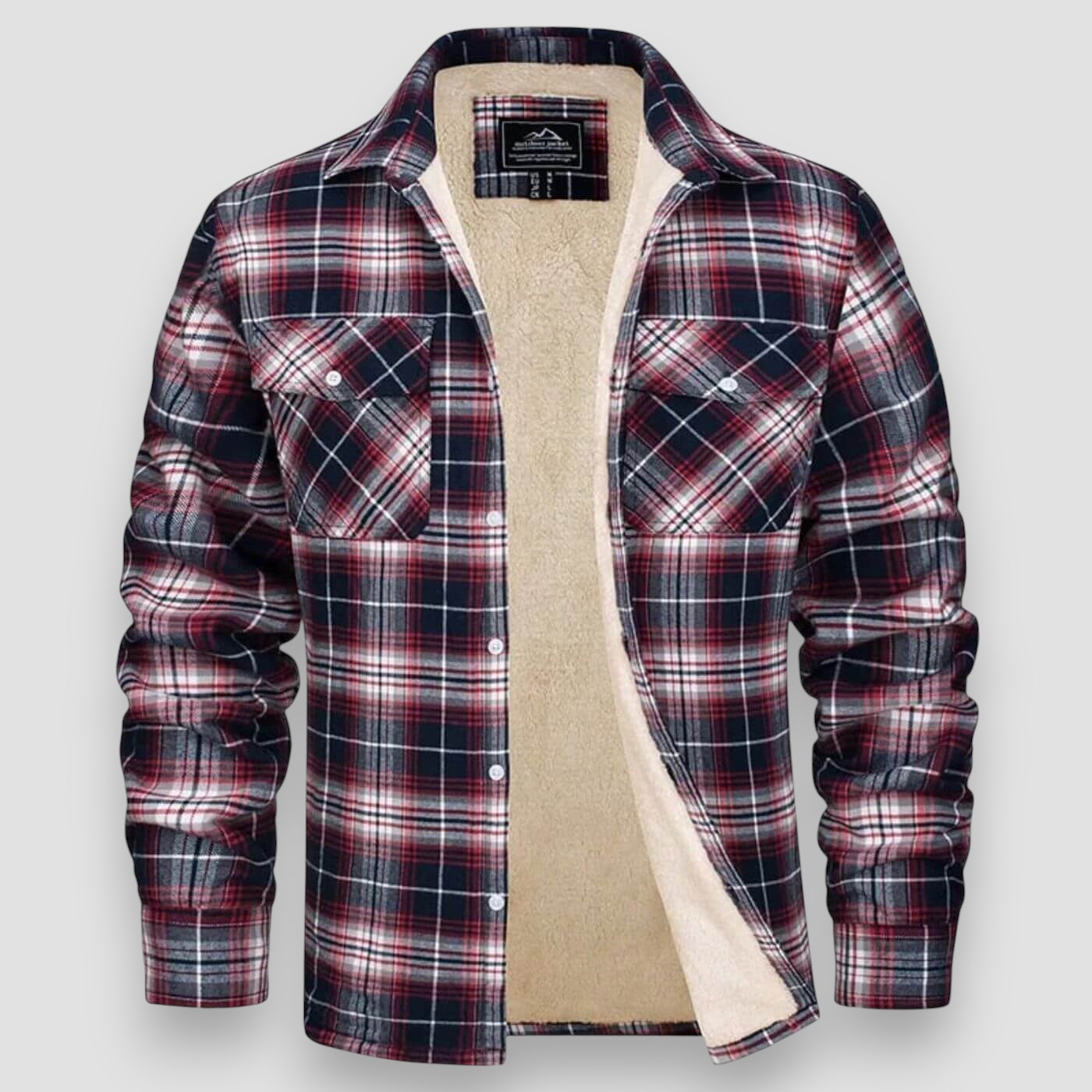Classic Plaid Insulated Coat