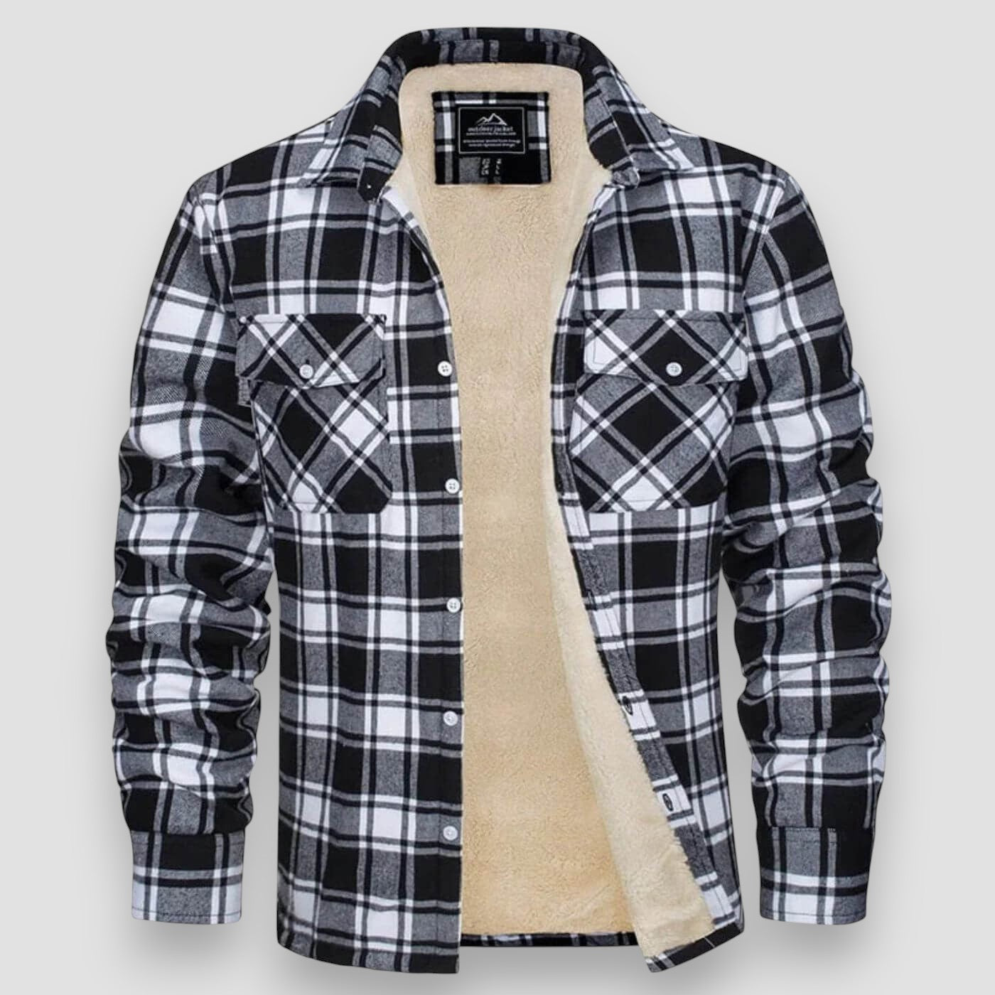 Classic Plaid Insulated Coat